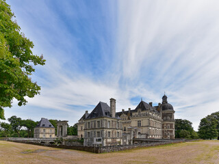 Fototapeta na wymiar Frankreich - Saint-Georges-sur-Loire - Schloss Serrant