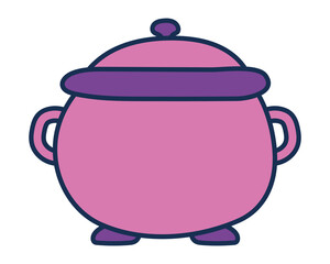 purple cauldron icon