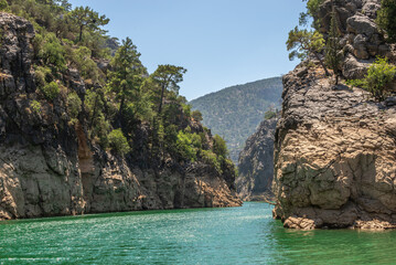 Fototapeta premium Green Canyon in Manavgat, Turkey