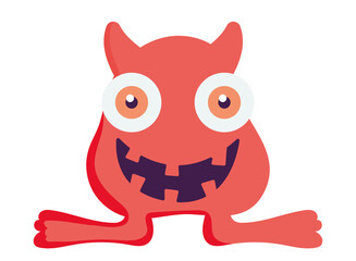 cartoon monster icon
