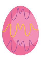 pink easter egg icon