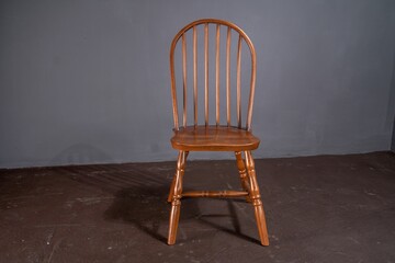 Modern wooden armchair for retro