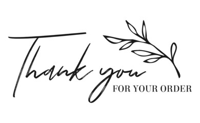 Obraz premium Vintage vector thank you handwritten inscription. hand drawn lettering. Thank you calligraphy. Thank you card. Vector illustration.