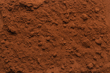 Instant coffee isolated on a background.