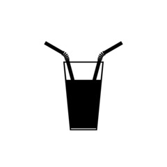 Fresh drink icon isolated on white background