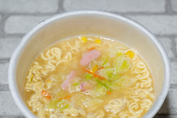 ちゃんぽんのカップ麺