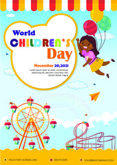 children's Day Flyer Template