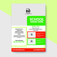 School Flyer Template