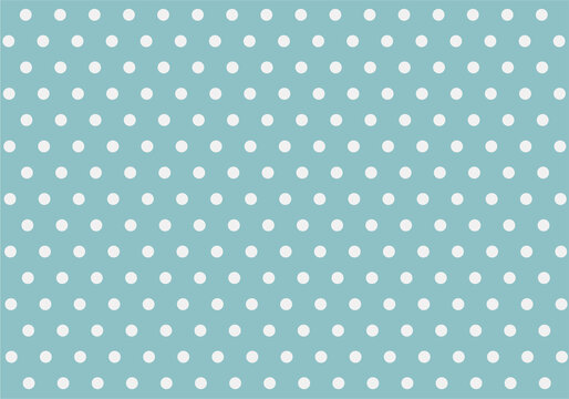 seamless polka dots pattern with cadel blue background