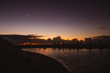 Fototapeta premium Sunrise on the beach