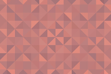Obraz premium Pink segmented background. Triangular pixelation. Color texture.