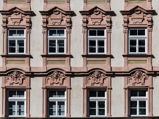 Obraz premium Barocke Fassade Jesuitenkolleg in Innsbruck