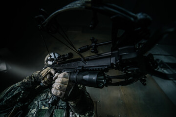 Fighter with a crossbow. Apocalypse