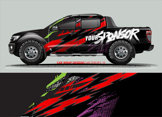 race car Livery for vehicle wrap design vector 
