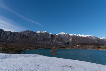 Castel San Vincenzo, Molise. The lake