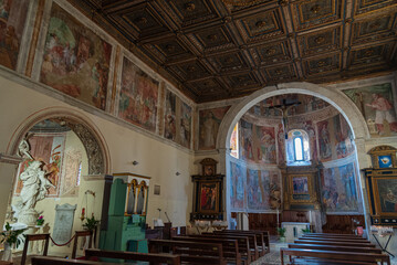 Isernia, Molise. The Sanctuary of SS Cosma e Damiano