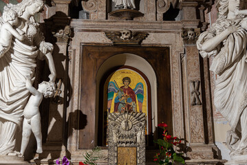 Isernia, Molise. The Sanctuary of SS Cosma e Damiano