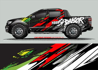 race car Livery for vehicle wrap design vector 
