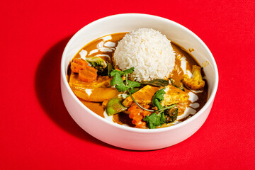 rice with chicken and vegetables