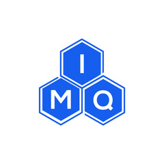 IMQ letter logo design on White background. IMQ creative initials letter logo concept. IMQ letter design. 
