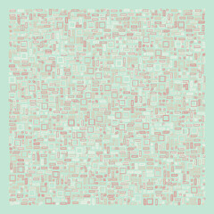 Offset Quads generative art background art illustration