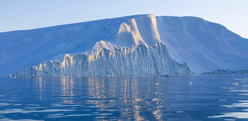 Foto op Canvas grandes bloques de hielo flotando en el polo norte © Néstor Rodan