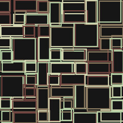 Offset Quads generative art background art illustration