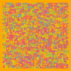 Offset Quads generative art background art illustration