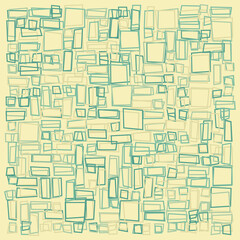 Offset Quads generative art background art illustration
