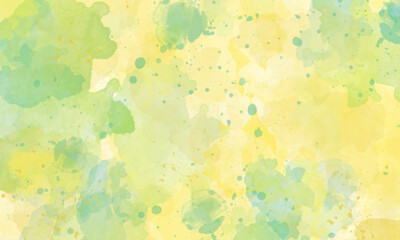 Abstract translucent multicolored watercolor background, watercolor splashes