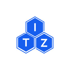 ITZ letter logo design on White background. ITZ creative initials letter logo concept. ITZ letter design. 
