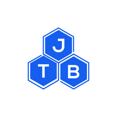 JTB letter logo design on White background. JTB creative initials letter logo concept. JTB letter design. 
