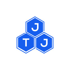 JTJ letter logo design on White background. JTJ creative initials letter logo concept. JTJ letter design. 
