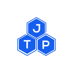 JTP letter logo design on White background. JTP creative initials letter logo concept. JTP letter design. 

