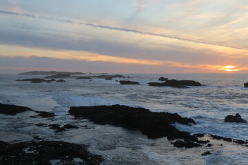 Essaouira - sunset, sea, essaouira, morocco, traveling, autumn, fall, roadtrip