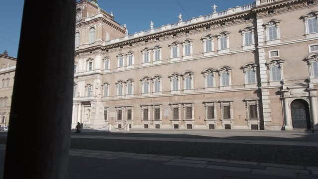 Panoramic view of the Palazzo Ducale in Modena Baroque palace Emilia-Romagna
