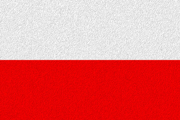 Poland. Flag of Poland. Horizontal design. llustration of the flag of Poland. Horizontal design. Abstract design. Illustration. Map.