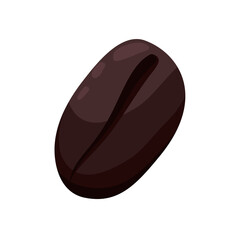 Obraz premium flat coffee bean design