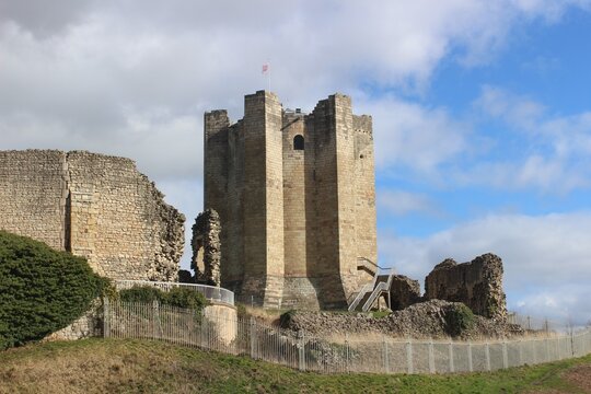 Conisbrough Castle, Yorkshire.