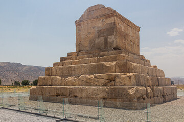 Tomb of Cyrus the Great in Pasargadae, Iran