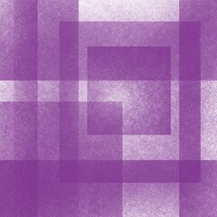 Violet lilac background with blur, gradient and grunge texture. Geometric pattern of rectangles, squares and straight stripes. Checkered texture for graphic design. Space for conceptual ideas. 