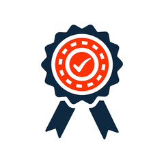 Premium, quality, service icon. Editable vector graphics.