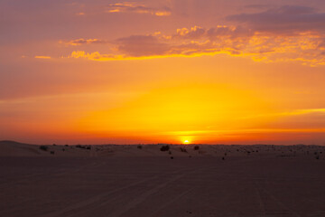 Obraz premium Desert Sunset