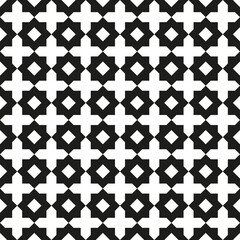 Seamless abstract geometric decorative pattern background