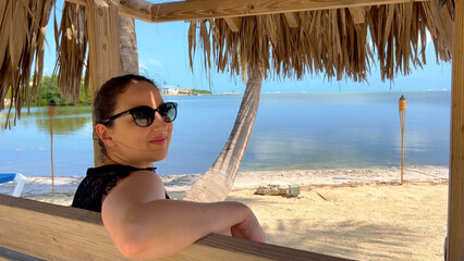 Enjoy the peace and quiet on a secluded Caribbean beach - travel photography