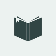 book vector icon illustration sign 