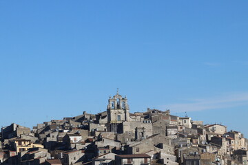 Fototapeta na wymiar Panorama del borgo