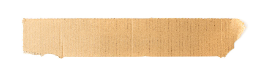 Cardboard, Carton, Ripped Kraft Paper, Wrapping Piece