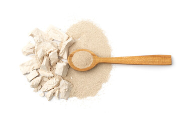 Dry and Raw Compressed Baking Yeast