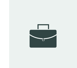 briefcase vector icon illustration sign 